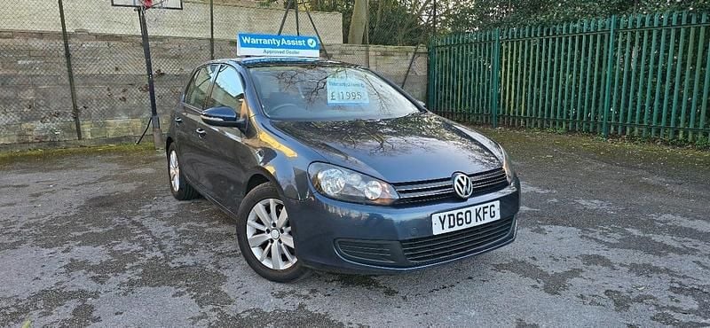 Used VW Golf VI SE 2010 Blue Hatchback