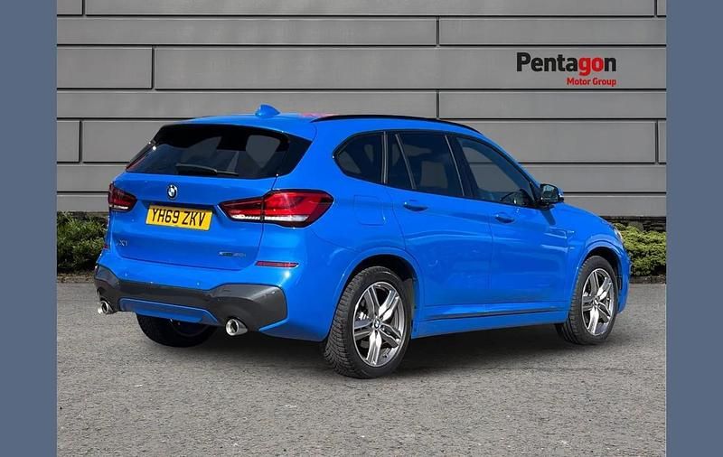 Used BMW X1 M Sport 188 HP (138 kW) 2019 Blue SUV