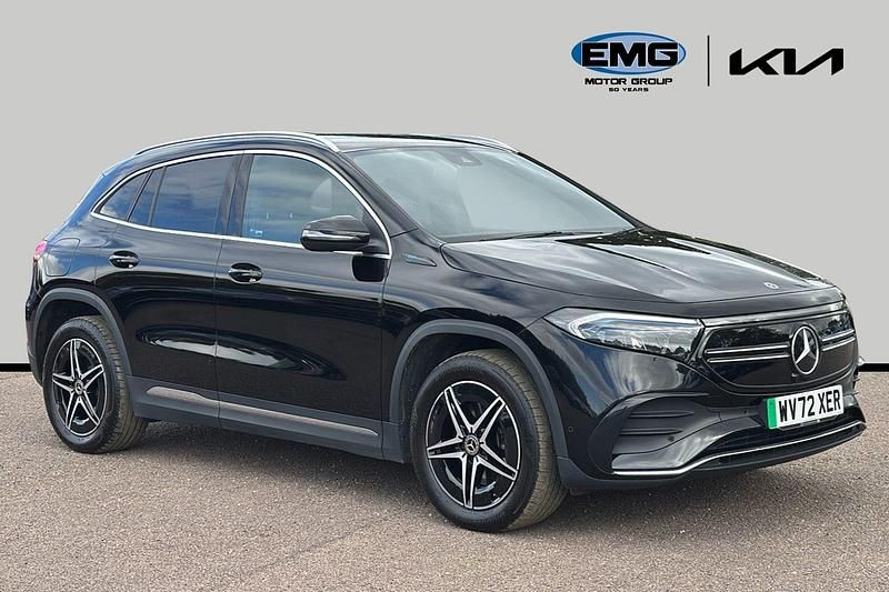 Black Used 2022 Mercedes EQA300 AMG line SUV | £21,995 (Fair price) - Image 1/3