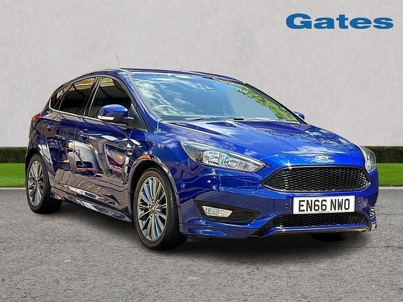 Blue Used 2016 Ford Focus ST-Line Hatchback | £9,000 (Fair price) - Image 1/4