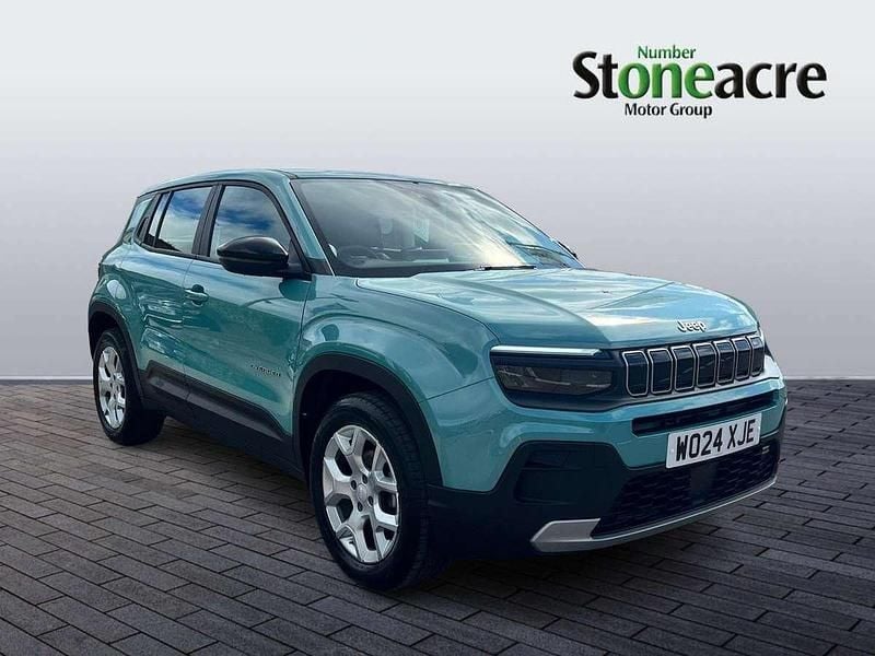 Blue Used 2024 Jeep Avenger Altitude SUV | £16,999 (Fair price) - Image 1/4