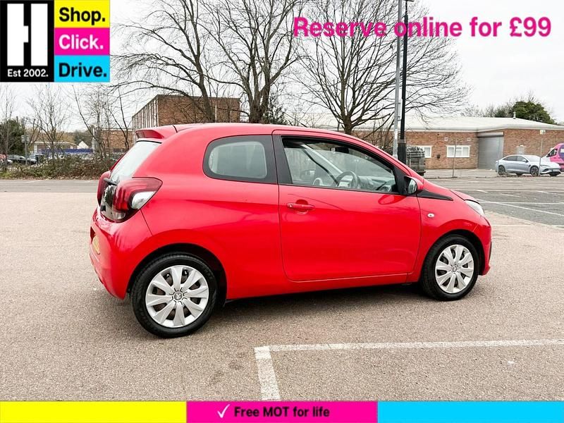 Used Peugeot 108 Active 68 HP (50 kW) 2016 Red Hatchback