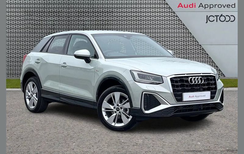 Silver Used 2025 Audi Q2 S-Line SUV | £25,719 (A bit pricey) - Image 1/4