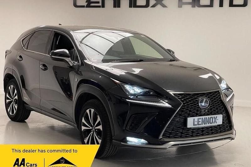 Black Used 2021 Lexus NX300h Sport Line SUV | £25,690 (Fair price) - Image 1/1