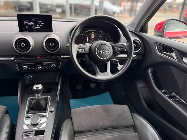 Used Audi A3 Sportback Sport 150 HP (110 kW) 2017 Red Hatchback