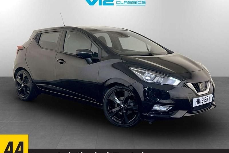 Black Used 2019 Nissan Micra Hatchback | £9,495 (Fair price) - Image 1/1