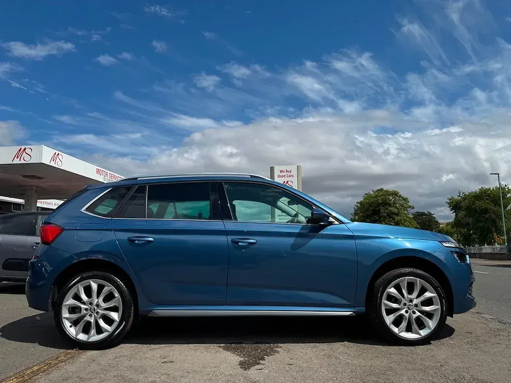 Used Skoda Kamiq SE L 150 HP (110 kW) 2020 Blue SUV