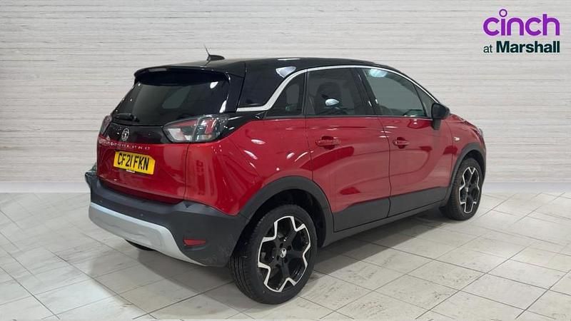 Used Vauxhall Crossland Elite 130 HP (95 kW) 2021 Red SUV