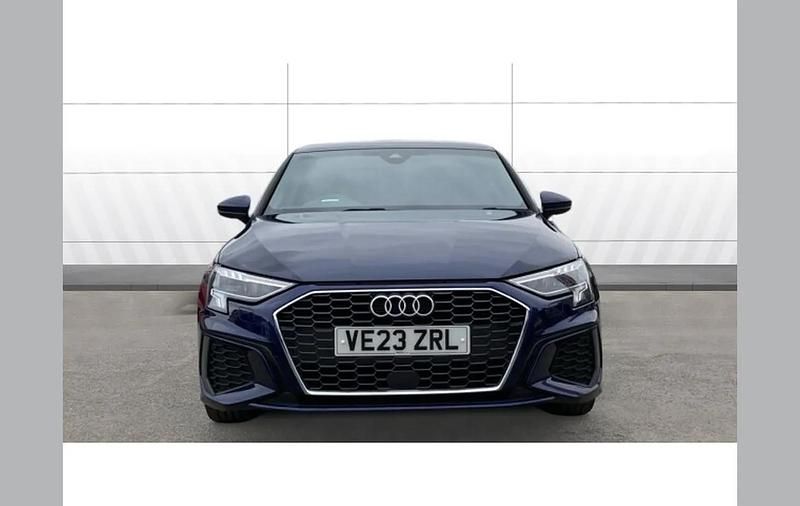 Used Audi A3 S-Line 110 HP (80 kW) 2023 Blue Sedan