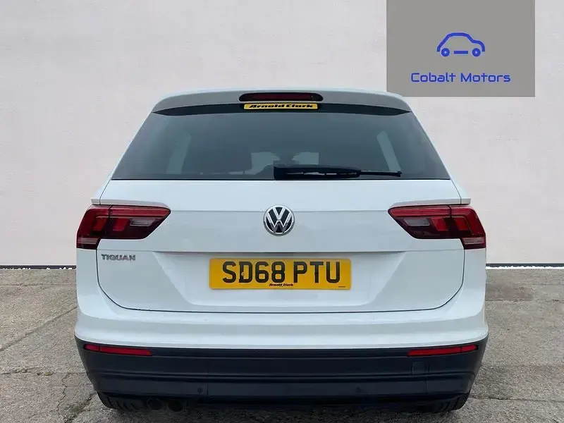Used VW Tiguan SE 125 HP (91 kW) 2018 White SUV