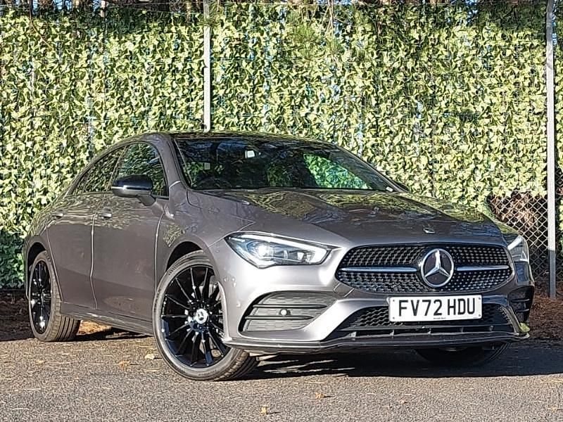 Grey Used 2022 Mercedes CLA250e AMG Line Premium Plus Sedan | £25,498 (Fair price) - Image 1/4