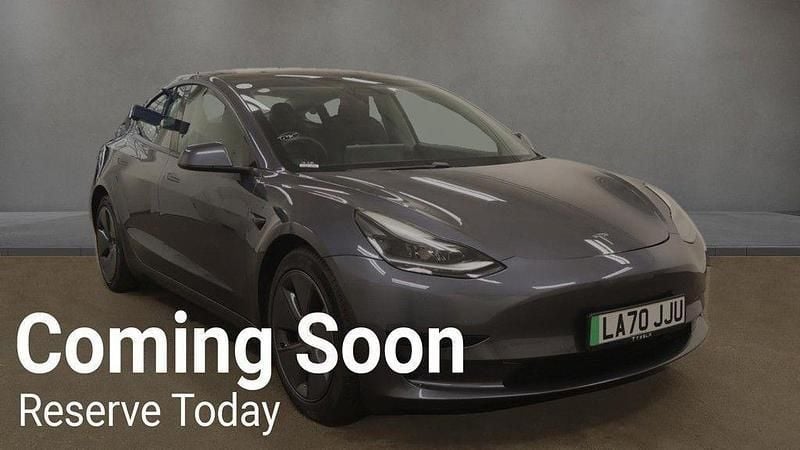 Grey Used 2021 Tesla Model 3 Standard Range Sedan | £14,990 (Good price) - Image 1/3