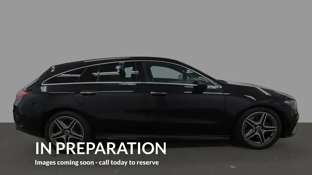 Used Mercedes CLA200 AMG Line Premium 163 HP (119 kW) 2022 Black Coupe
