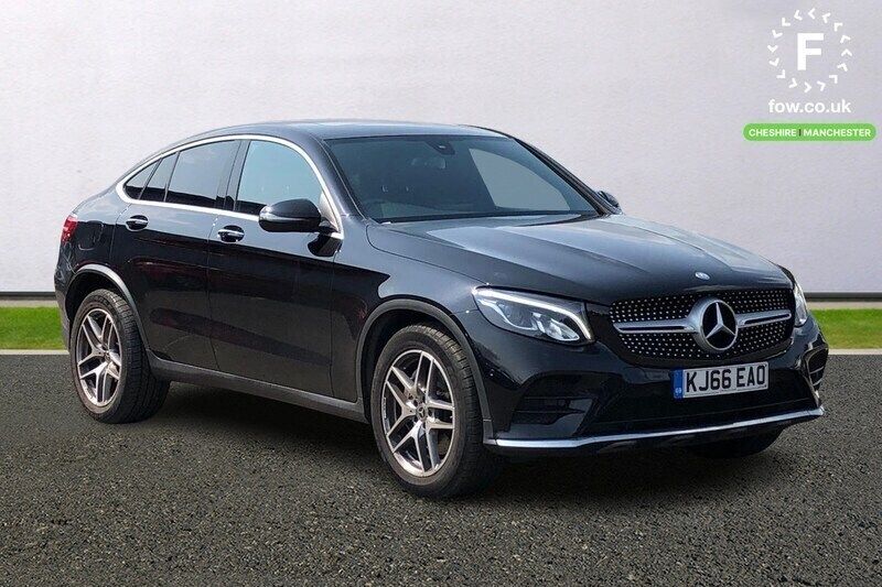 Black Used 2017 Mercedes GLC250 Active Coupe | £22,599 (Fair price) - Image 1/3