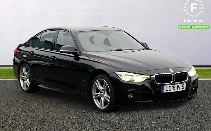 Black Used 2018 BMW 330e M Sport Sedan | £13,499 (Good price) - Image 1/3