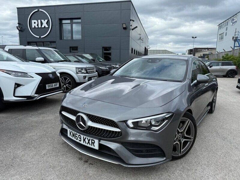 Grey Used 2019 Mercedes CLA220 AMG line Sedan | £23,750 (A bit pricey) - Image 1/4