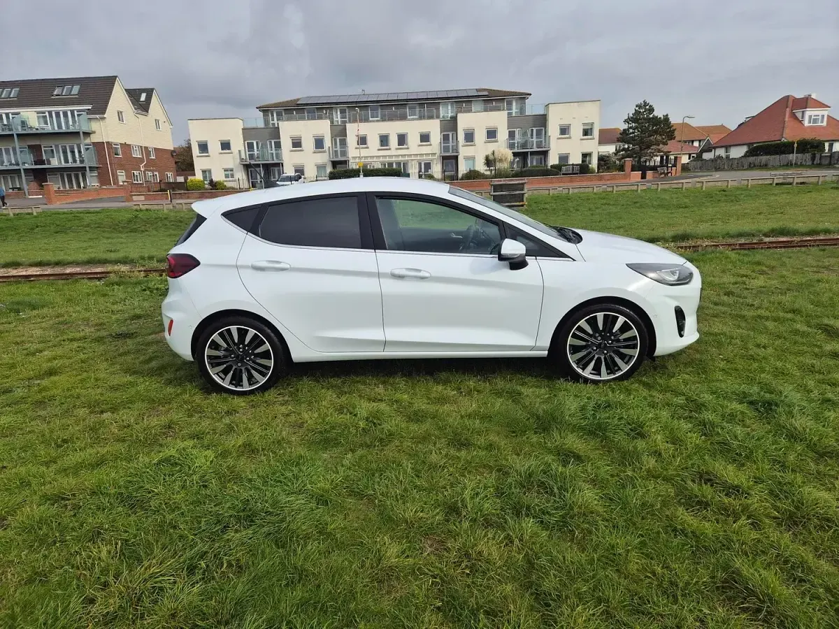 Used Ford Fiesta Titanium X 2022 Frozen white Hatchback