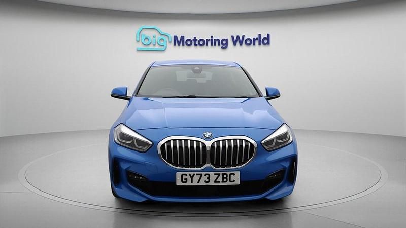 Used BMW 118 M Sport 136 HP (100 kW) 2023 Blue Hatchback