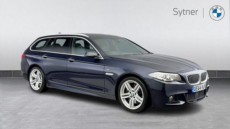 Used BMW 535 M Sport 309 HP (227 kW) 2015 Blue Estate