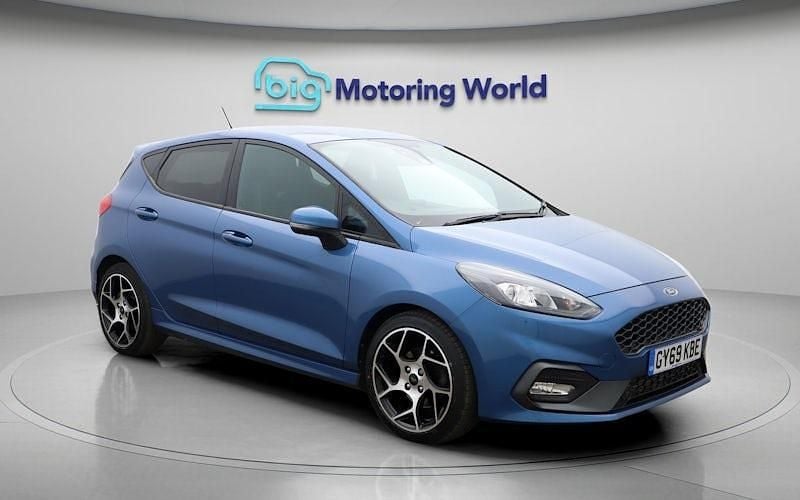 Used Ford Fiesta ST 200 HP (147 kW) 2019 Blue Hatchback