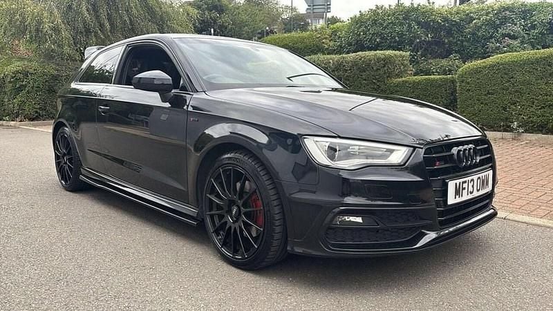 Black Used 2013 Audi A3 S-Line Hatchback | £10,012 (Fair price) - Image 1/4