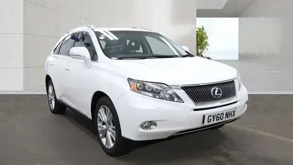 Used Lexus RX450h 2010 White SUV