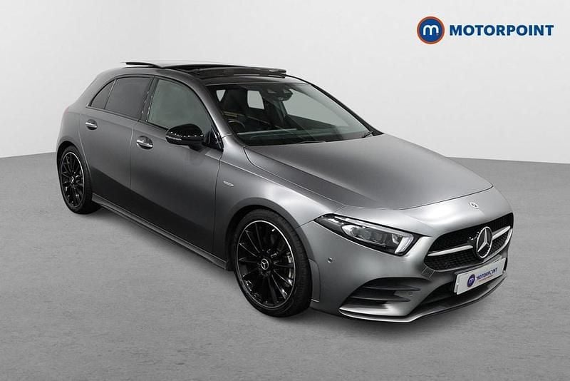 Grey Used 2021 Mercedes A220 Exclusive Hatchback | £23,899 (A bit pricey) - Image 1/4