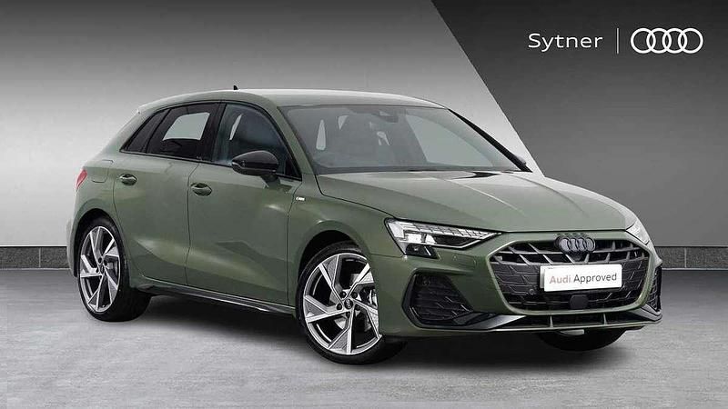 Green New 2025 Audi A3 Black Edition Hatchback | £32,500 (Fair price) - Image 1/4