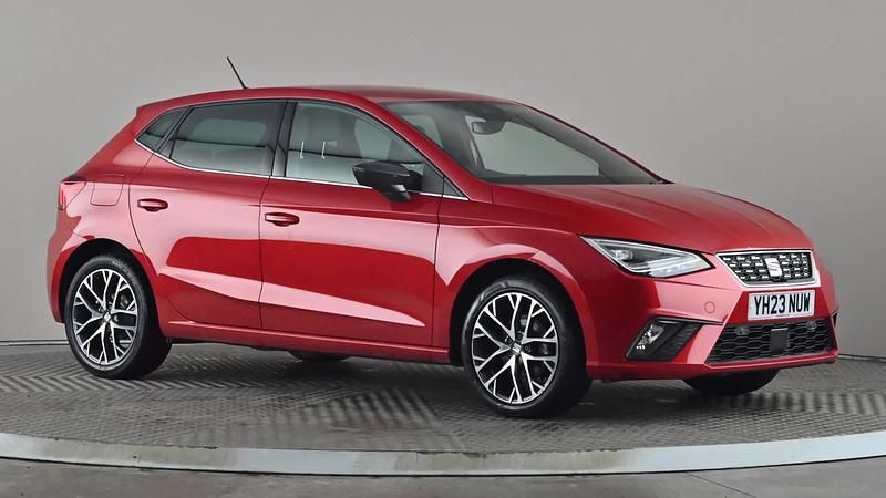 Used Seat Ibiza XCELLENCE Lux 110 HP (80 kW) 2023 Red Hatchback