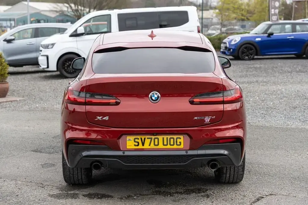 Used BMW X4 M Sport 2020 Red SUV