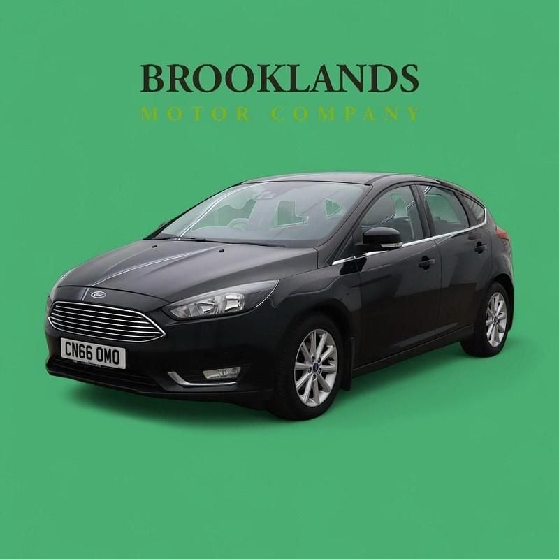 Black Used 2016 Ford Focus Titanium Hatchback | £5,995 (Good price) - Image 1/3