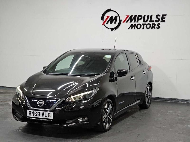 Used Nissan Leaf N-Connecta 2019 Black Hatchback
