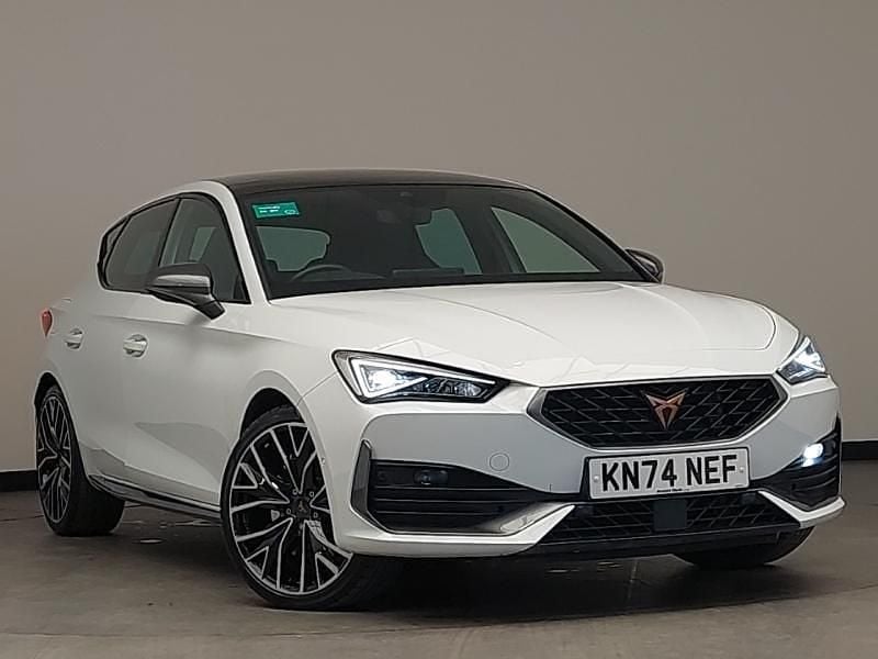 Used Cupra Leon VZ2 245 HP (180 kW) 2024 White Hatchback