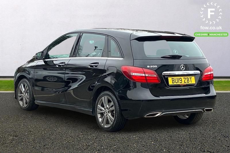 Used Mercedes B200 Exclusive 2019 Black MPV