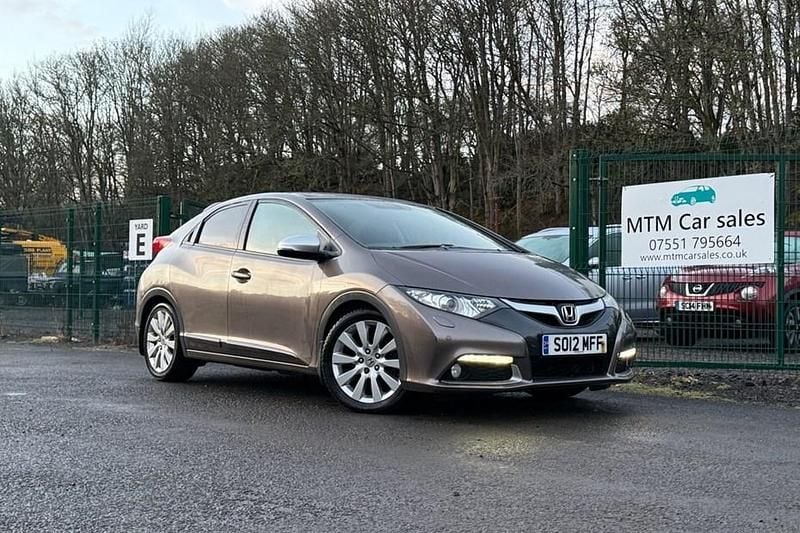 Brown Used 2012 Honda Civic EX Hatchback | £4,495 (Fair price) - Image 1/1