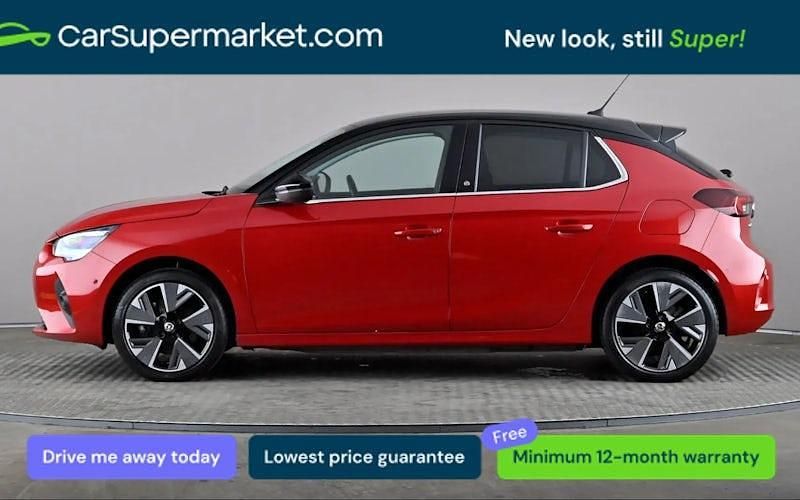 Used Vauxhall Corsa-e Elite 100 kW (136 HP) 2020 Red Hatchback