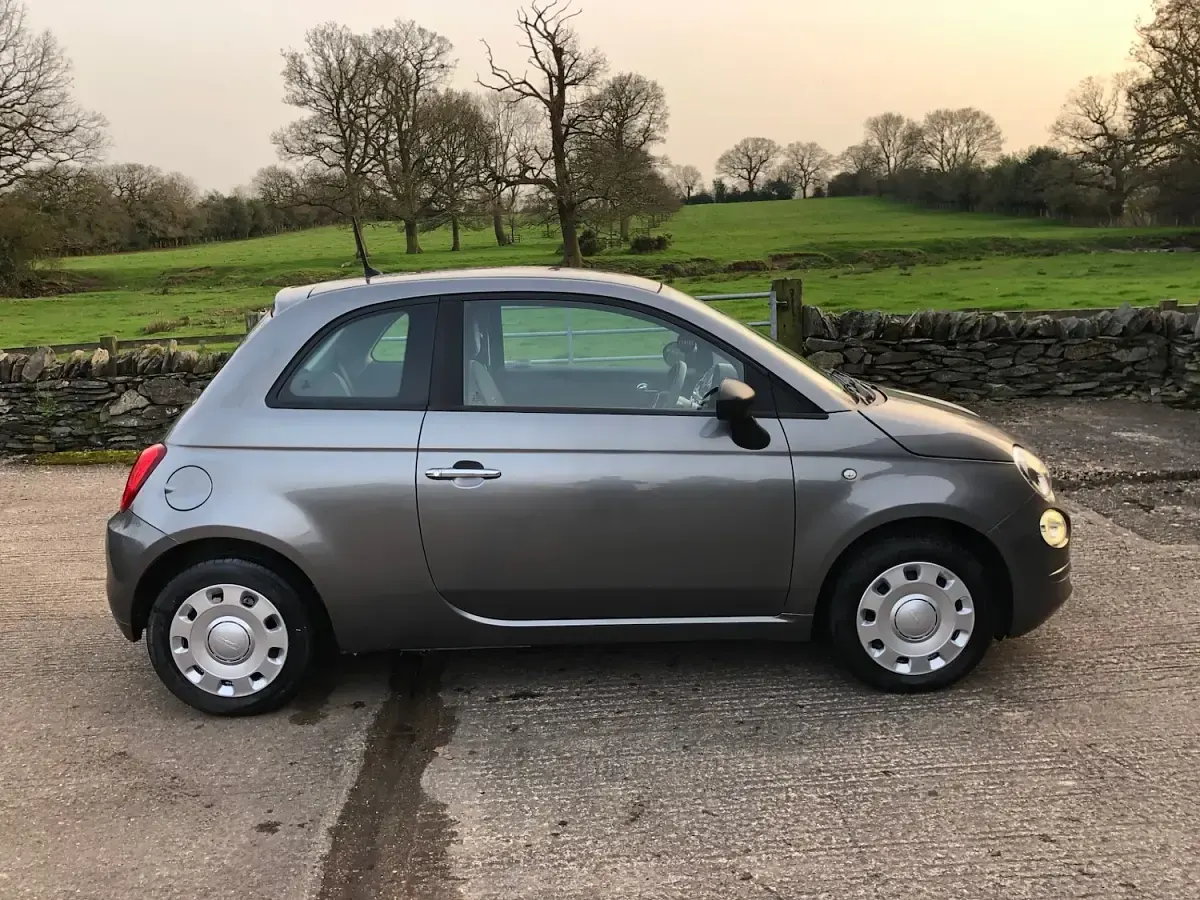 Used Fiat 500 Pop 69 HP (50 kW) 2016 Grey Hatchback