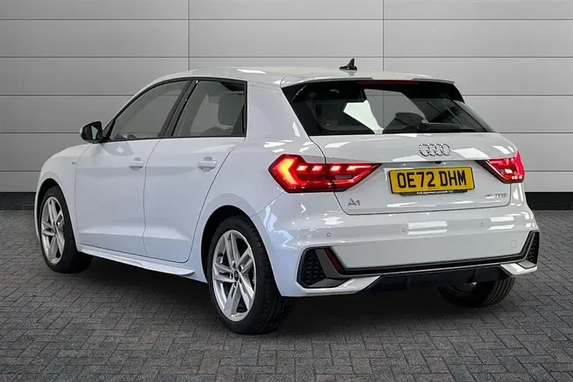 Used Audi A1 S-Line 150 HP (110 kW) 2022 Glacier white SUV