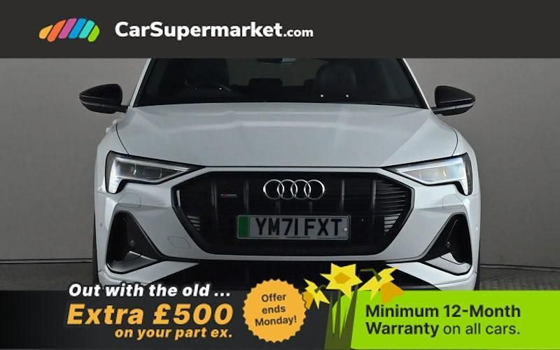 Used Audi e-tron Black Edition 230 kW (313 HP) 2022 White SUV