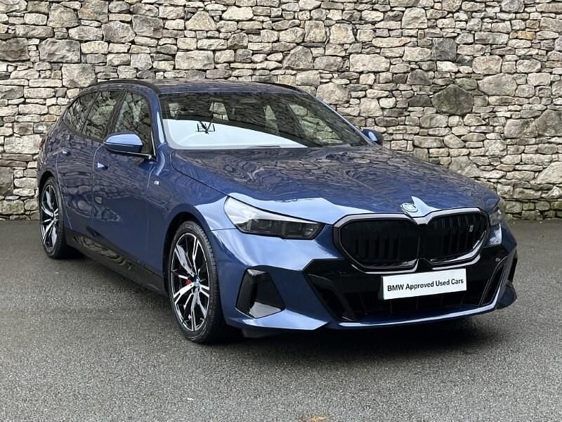 Blue Used 2024 BMW i5 M Sport Sedan | £51,949 (Fair price) - Image 1/4
