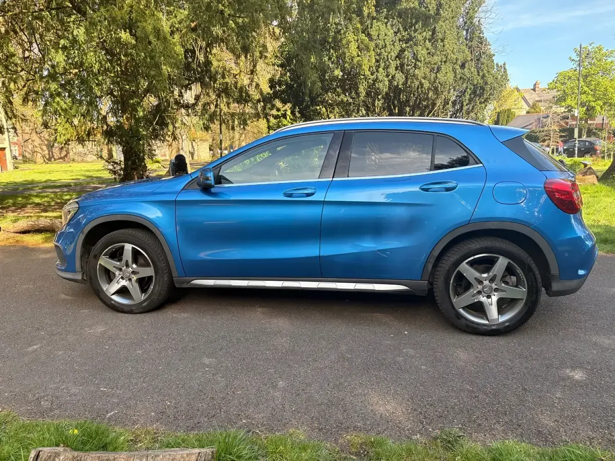 Used Mercedes GLA200 AMG line 2015 Blue SUV
