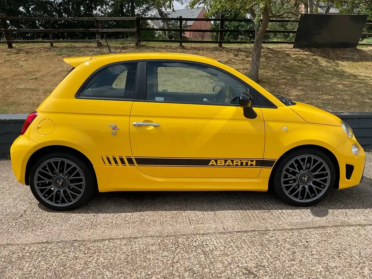 Used Abarth 595 2017 Yellow Hatchback