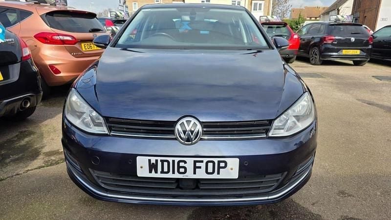 Used VW Golf VII GT 2016 Blue Hatchback