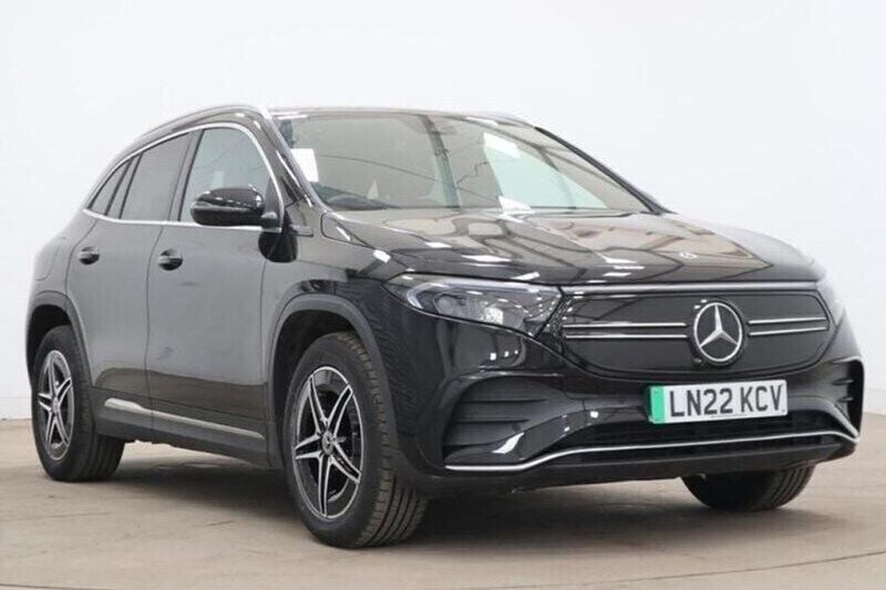 Black Used 2022 Mercedes EQA250 AMG line SUV | £21,295 (Fair price) - Image 1/1