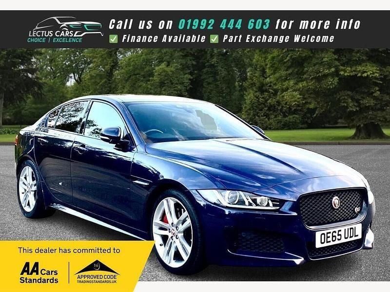 Blue Used 2016 Jaguar XE Supercharged Sedan | £10,690 (Fair price) - Image 1/3
