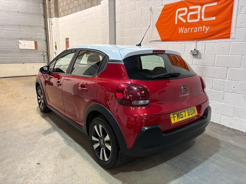 Used Citroën C3 Feel 2018 Red Hatchback