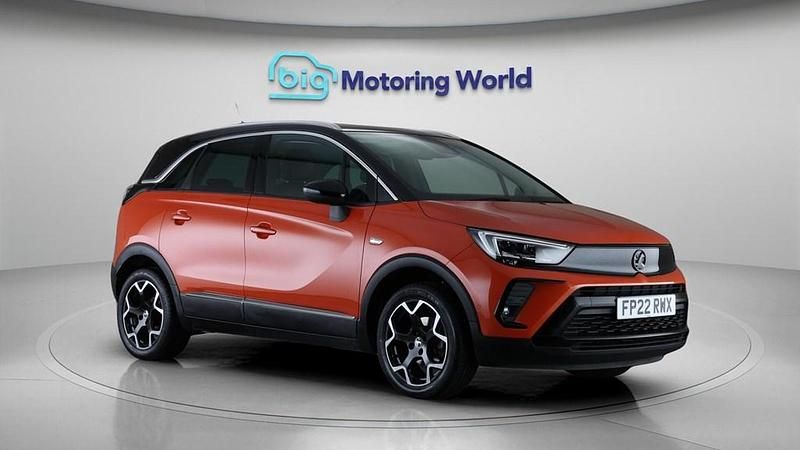 Used Vauxhall Crossland Ultimate 130 HP (95 kW) 2022 Orange SUV