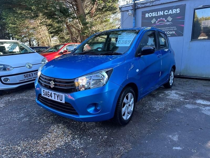 Used Suzuki Celerio SZ3 68 HP (50 kW) 2015 Blue Hatchback