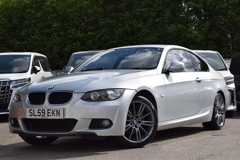Silver Used 2009 BMW 320 M Sport Coupe | £3,495 (Fair price) - Image 1/2