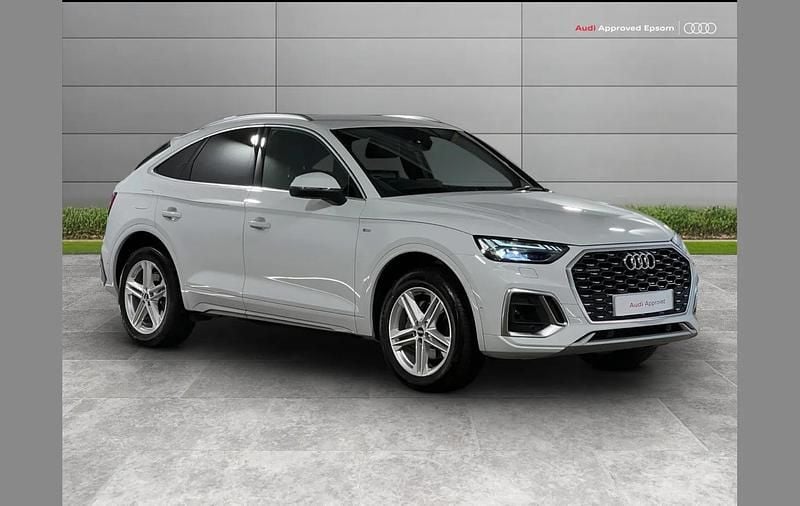 Used Audi Q5 Sportback S-Line 261 HP (191 kW) 2022 White SUV